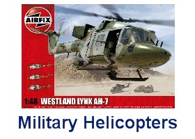 Airfix Military Aircraft Helicopter Kits