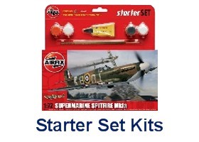 Airfix Plastic Model Kit Starter Sets