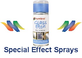 Humbrol Special Effects Craft Sprays 150ml