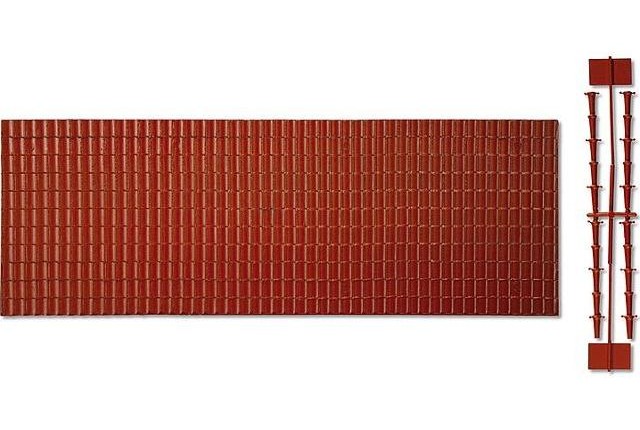 Pola 333101 G Scale - 2 X Tiled Roof And Ridge Tile