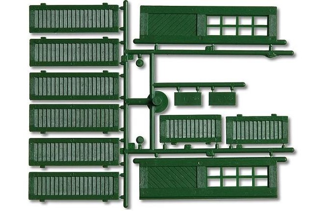 Pola 333112 - Shutters And Doors - Green