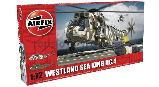 Airfix A04056 1/72 Scale Model Kit - Westland Sea King Hc-4 Helicopter