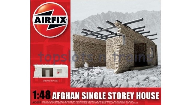 Airfix A75010 1/76 Scale Resin Model - Afghan Single Storey House