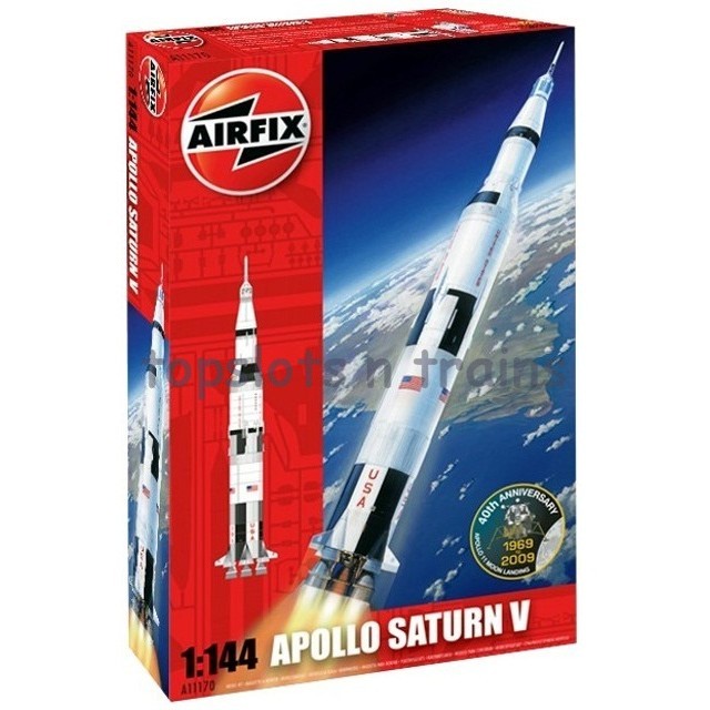 Airfix A11170 1/144 Scale Model Kit - Apollo Saturn V - American Space Rocket