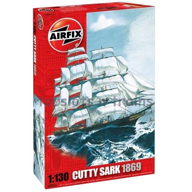 Airfix A09253V 1/130 Scale Model Kit - Scottish Classic Clipper Ship - Cutty Sark 1869