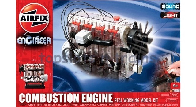 Airfix A42509 1/72 Scale Model Kit - Airfix Engineer - Internal Combustion Engine