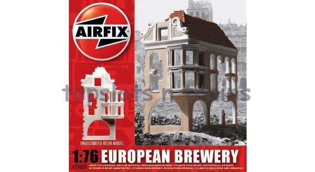 Airfix A75008 1/76 Scale Resin Model - European Brewery Ruin - German
