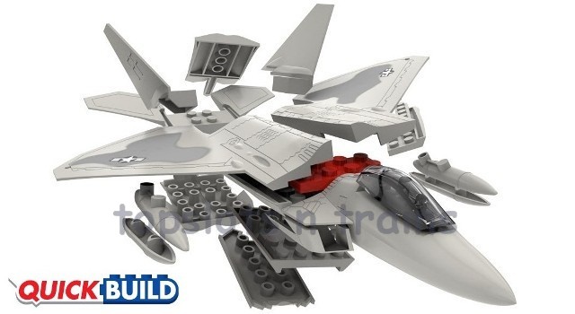 Airfix J6005 Quick Build Model - F22 Raptor Fast Kit