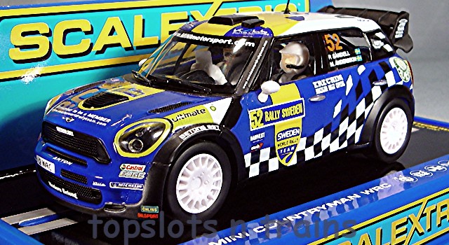 Scalextric C3401 - BMW Mini Countryman WRC Sweden 2012 Sandell
