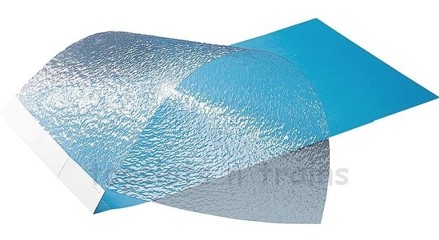 Faller 170791 OO/HO/N Scale Decorative Sheet - Seefoile - Blue Rippled Lake Sheet – 530 X 260 mm