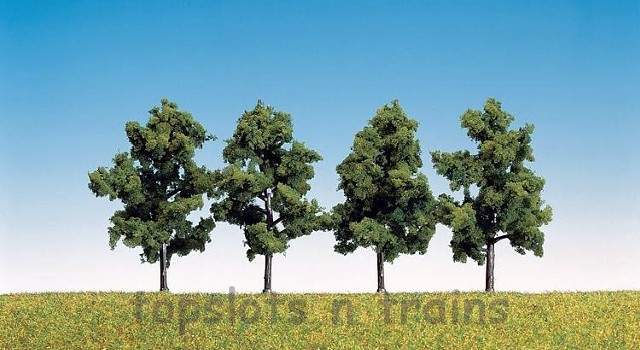 Faller 181402 OO/HO/N Scale Trees - 4 X Fruit Trees - 60 mm