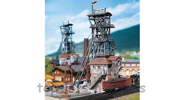 HO Scale Miners 6 Figure Set by Faller 151072 