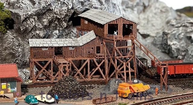 Faller 222205 N Scale Model Kit - Old Coal Mine