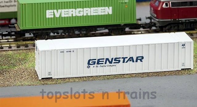Faller 272840 N Scale Model - 48Ft Rib-Side Shipping Container - Genstar V