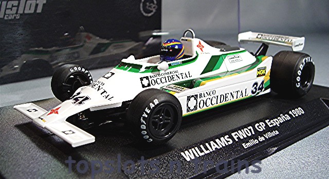 Fly  Slot F01102 - Williams FW07 E D Villota