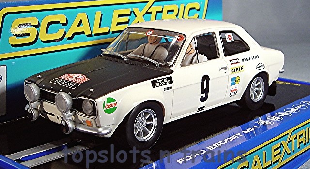 Scalextric C3440 - Ford Escort MK1 Monte-Carlo 1970 Rally Clark