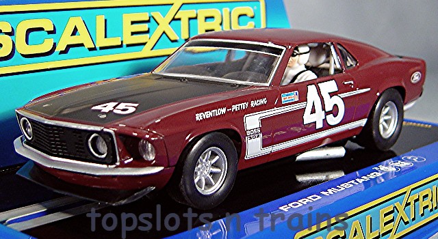 Scalextric C3424 - Ford Mustang 1969 Boss 302 Trans-Am Pettey