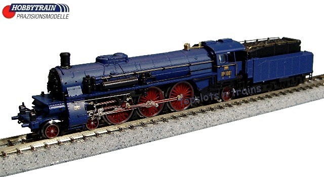 Hobbytrain Lemke H4000 N Scale - Baden IVh Class Landerbahn Steam Locomotive I