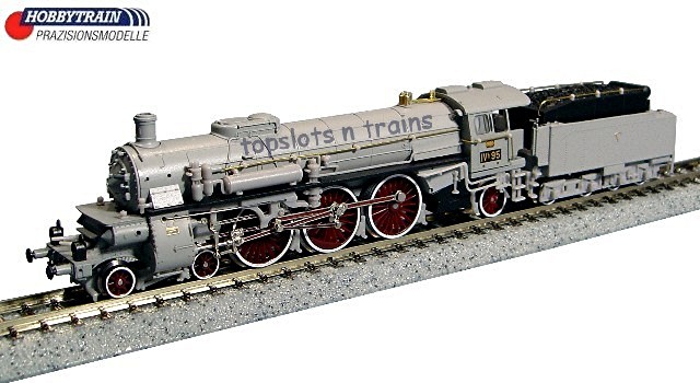 Hobbytrain Lemke H4002 N Scale - Baden IV-H Class Landerbahn Express Steam Loco I