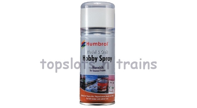 Humbrol  AD6997 - 35 Enamel Gloss Varnish Hobby Spray  - 150ml 