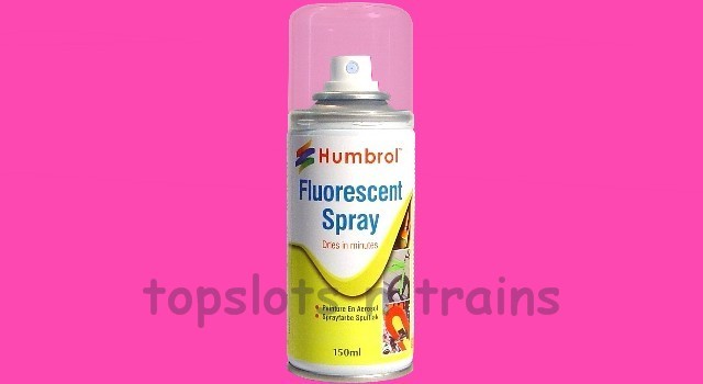 Humbrol AD6202 DAY GLOW - Pink Fluorescent Colours Spray Paint - 150ml 