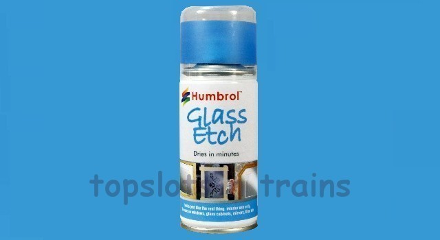Humbrol AD7702 - Blue - Glass Etch Craft Spray Paint - 150ml 