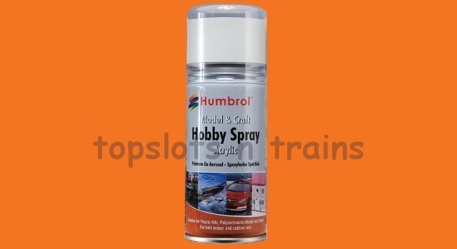 Humbrol AD6018 - 18 Orange Gloss Spray Paint - 150ml 