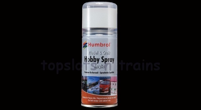 Humbrol AD6201 - 201 Black Metallic Spray Paint - 150ml 