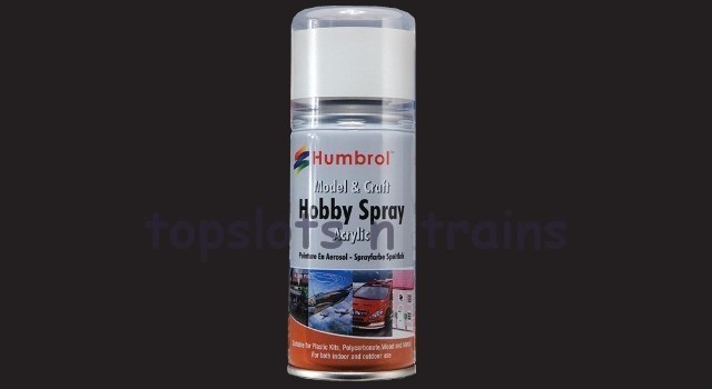 Humbrol AD6021 - 21 Black Gloss Spray Paint - 150ml 