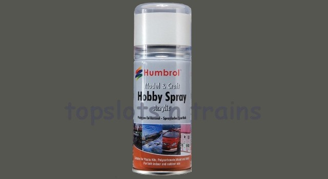 Humbrol AD6053 - 53 Gunmetal Metallic Spray Paint - 150ml 