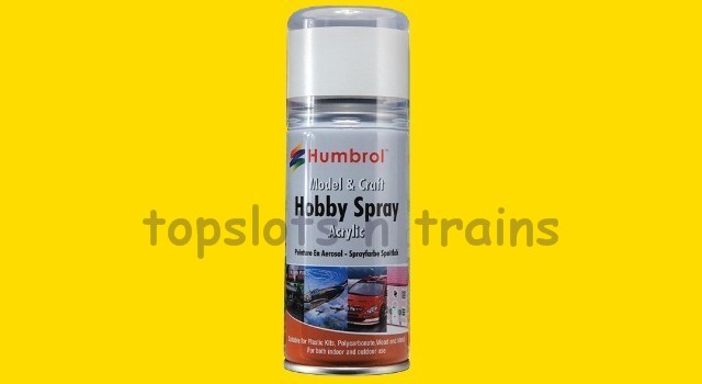 Humbrol AD6069 - 69 Yellow Gloss Spray Paint - 150ml 