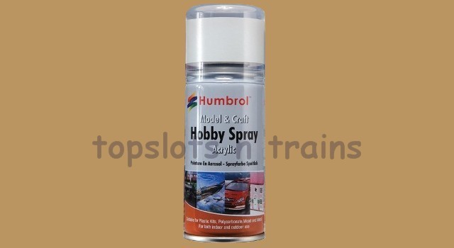 Humbrol AD6093 - 93 Desert Yellow Matt Spray Paint - 150ml 