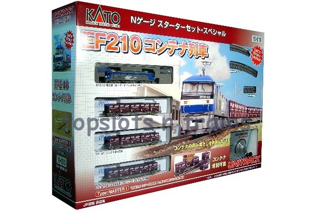 Kato 10-010 N Gauge - EF210 Container Freight Starter Train Set