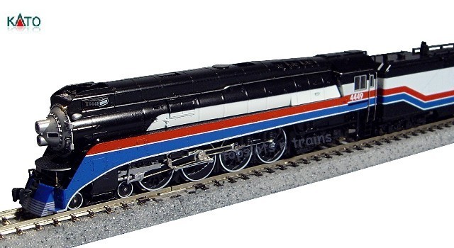 Kato Usa 126-0311 N Scale - Gs-4 Southern Pacific American Freedom Train 4449