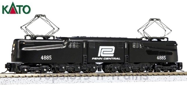 Kato Usa 137-2023 N Scale - GG1 Electric Locomotive – Penn Central 4885
