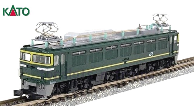 Kato Japan 3066-2 N Scale - JR EF81 Electric Locomotive Twilight Express