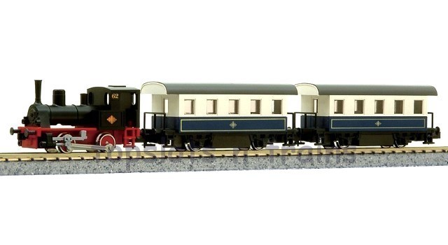 Kato Japan 10-500-2 N Scale - Pocket Line Series - Black Chibi Steam Loco Train