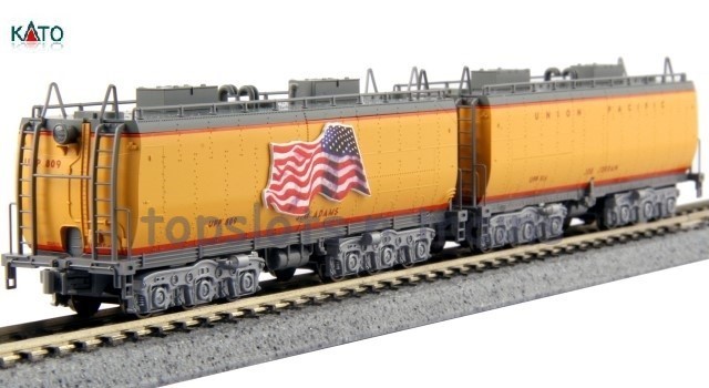 Kato Usa 106-085 N Scale - Union Pacific Water Tender 2 Car Set