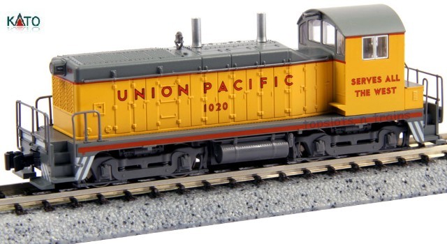 Kato Usa 176-4373 N Scale - EMD NW2 Up 1020 Switcher Loco - Union Pacific