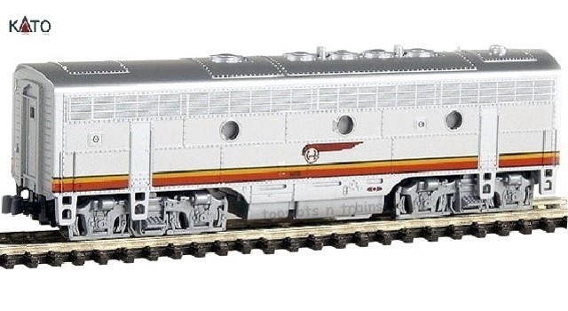 Kato Usa 176-2211 N Scale - Santa Fe Locomotive - EMD F7B ATSF