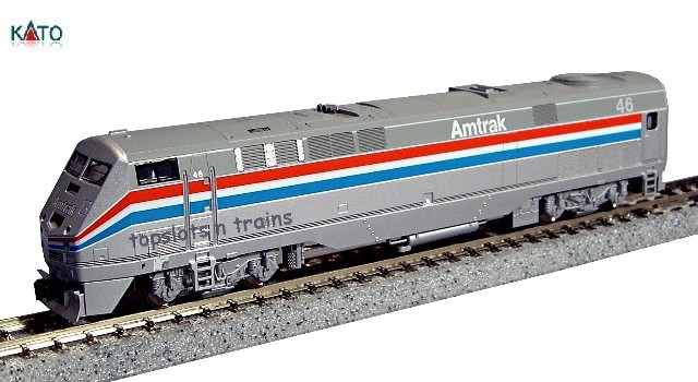Kato Usa 176-6001-A N Scale - GE P42 Genesis Amtrak Phase III 46 Locomotive
