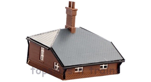 Kestrel Designs GM-KD21 N Scale - KD21 Level Crossing Gates And Keepers Cottage Kit