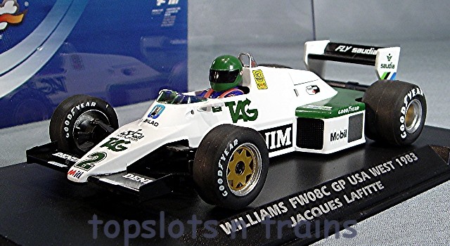 Slotwings W-40102 - Williams FW08 1983 Works Jacques Laffite