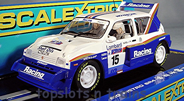 Scalextric C3408 - MG Metro 6R4 Jimmy McRae Lombard Rac Rally1986