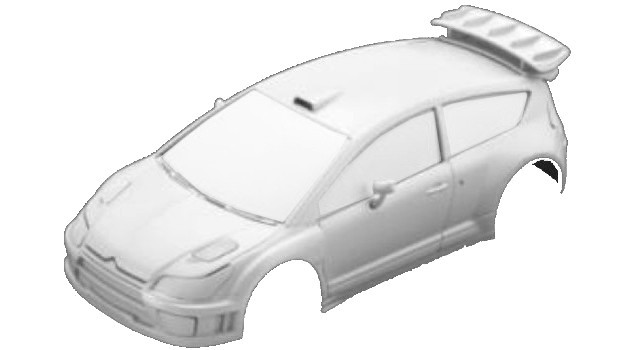Ninco 81807 - Citroen C4 Slot Car Body Kit