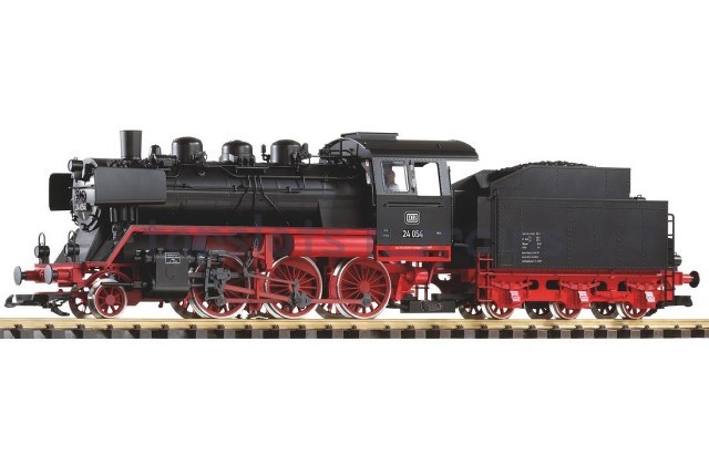 Piko 37220 G Scale - DB BR24 Steam Loco III - With Smoke Deflectors