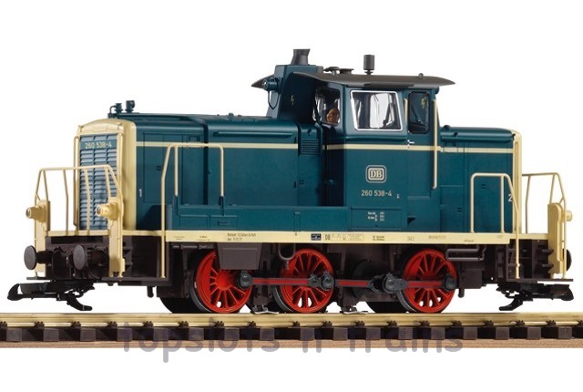 Piko 37526 G Scale - DB BR-260 Diesel Locomotive IV