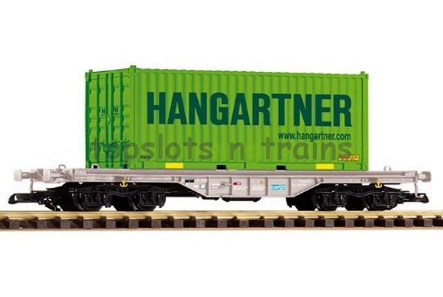 Piko 37712 - SBB Hangartner Container Wagon VI + 20 Ft Load
