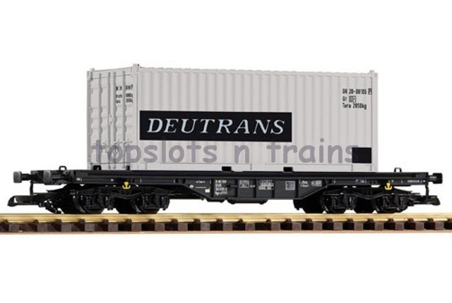 Piko 37713 - DR Container Wagon VI + 20 Ft Deutrans Load