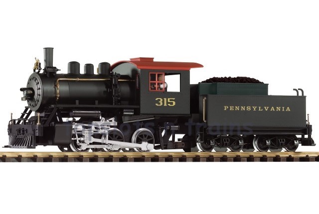 Piko 38203 G Scale - PRR 0-6-0 PRR Steam Locomotive With Tender